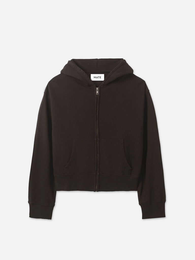 美品◎24SS RHC Fleece Sweat Zip Hoodie 黒 L 美品◎24SS ロンハーマン Fleece Sweat Zip Hoodie