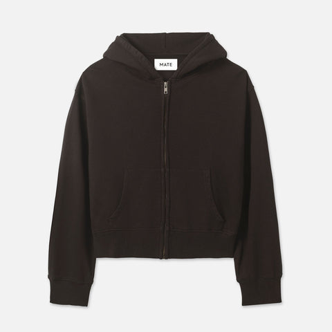 Organic Fleece Zip Hoodie