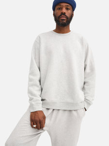 Men's Organic Fleece Crew Neck Sweatshirt