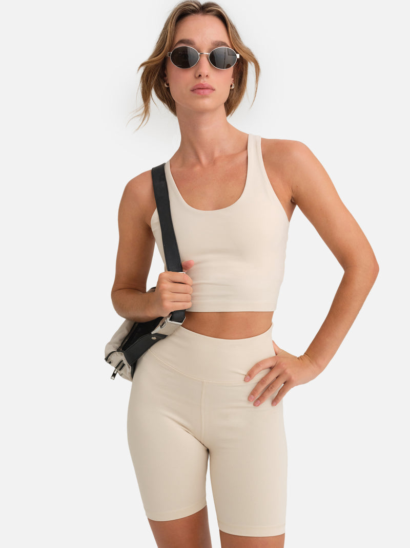 Organic Stretch Racer Tank