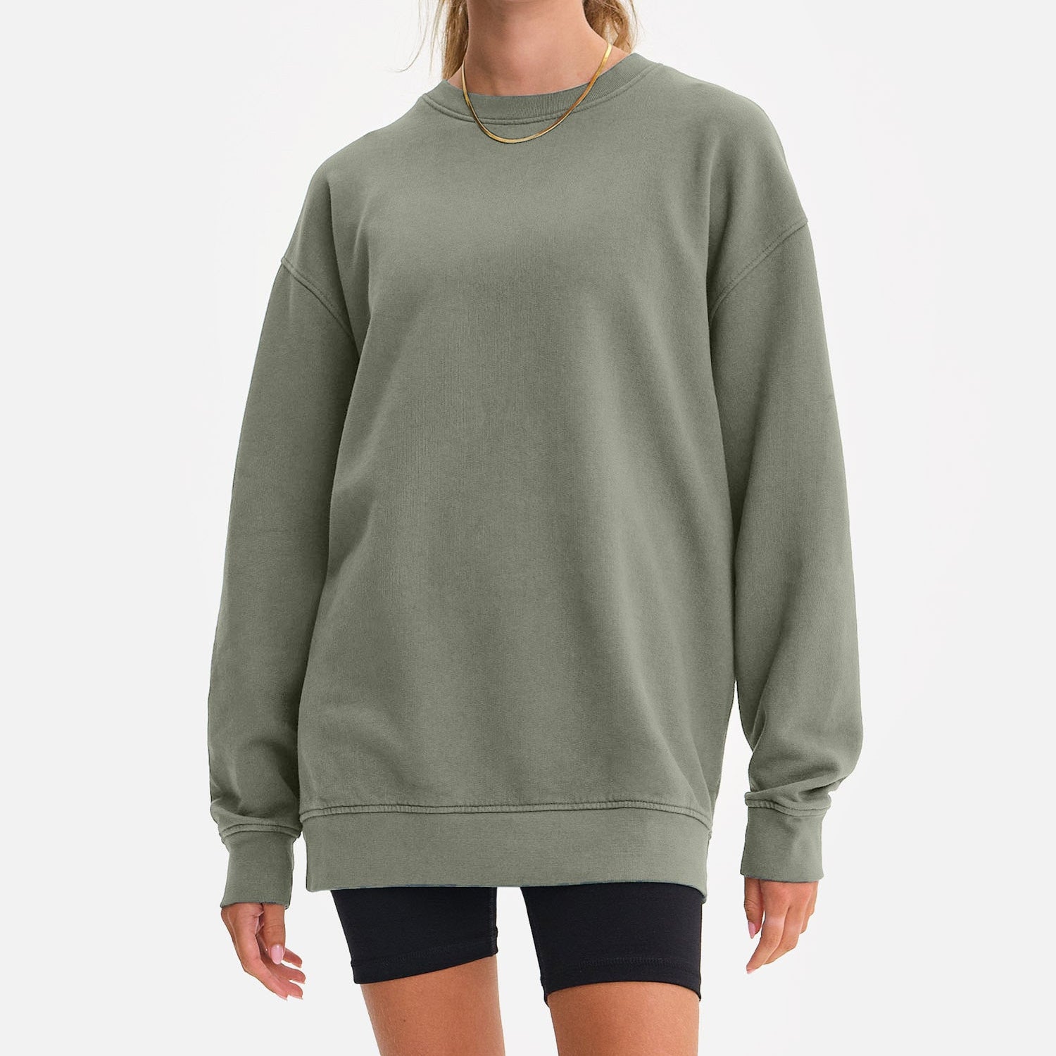 Green Mate セーター Organic Fleece Oversized Sweatshirt – MATE the Label