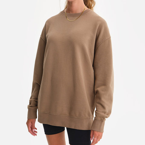 Organic Fleece Boyfriend Sweatshirt