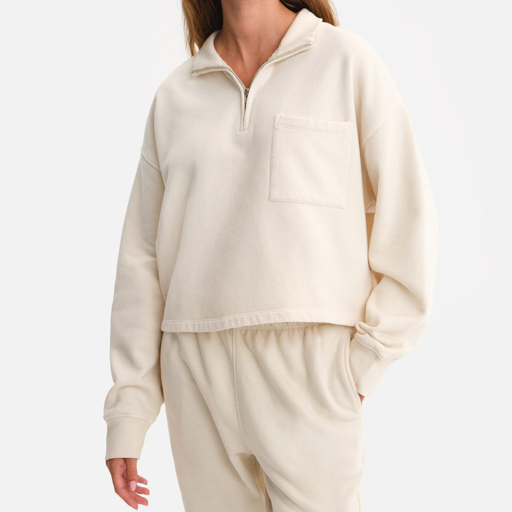 RATS ラッツ HALF ZIP SWEAT Vintage Faded Quarter-Zip hoodie – Creek Rat