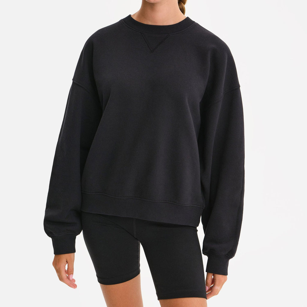Organic Fleece Relaxed Crewneck Sweatshirt – MATE the Label