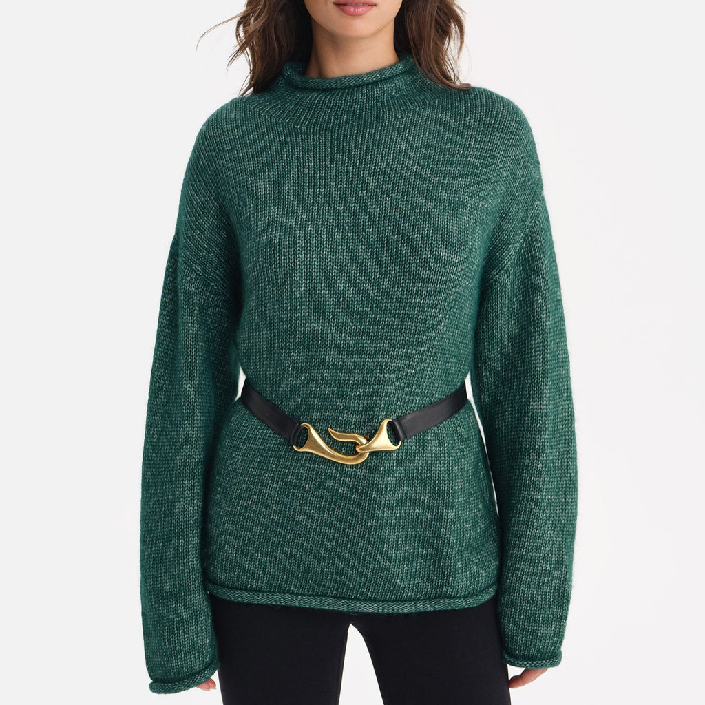 Luxe Alpaca Rollneck Sweater