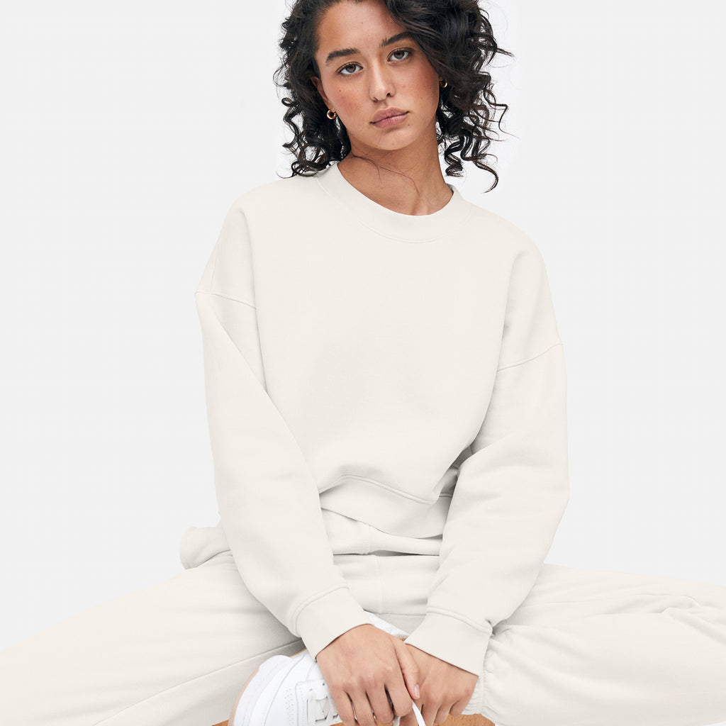 Organic Fleece Crop Sweatshirt – MATE the Label
