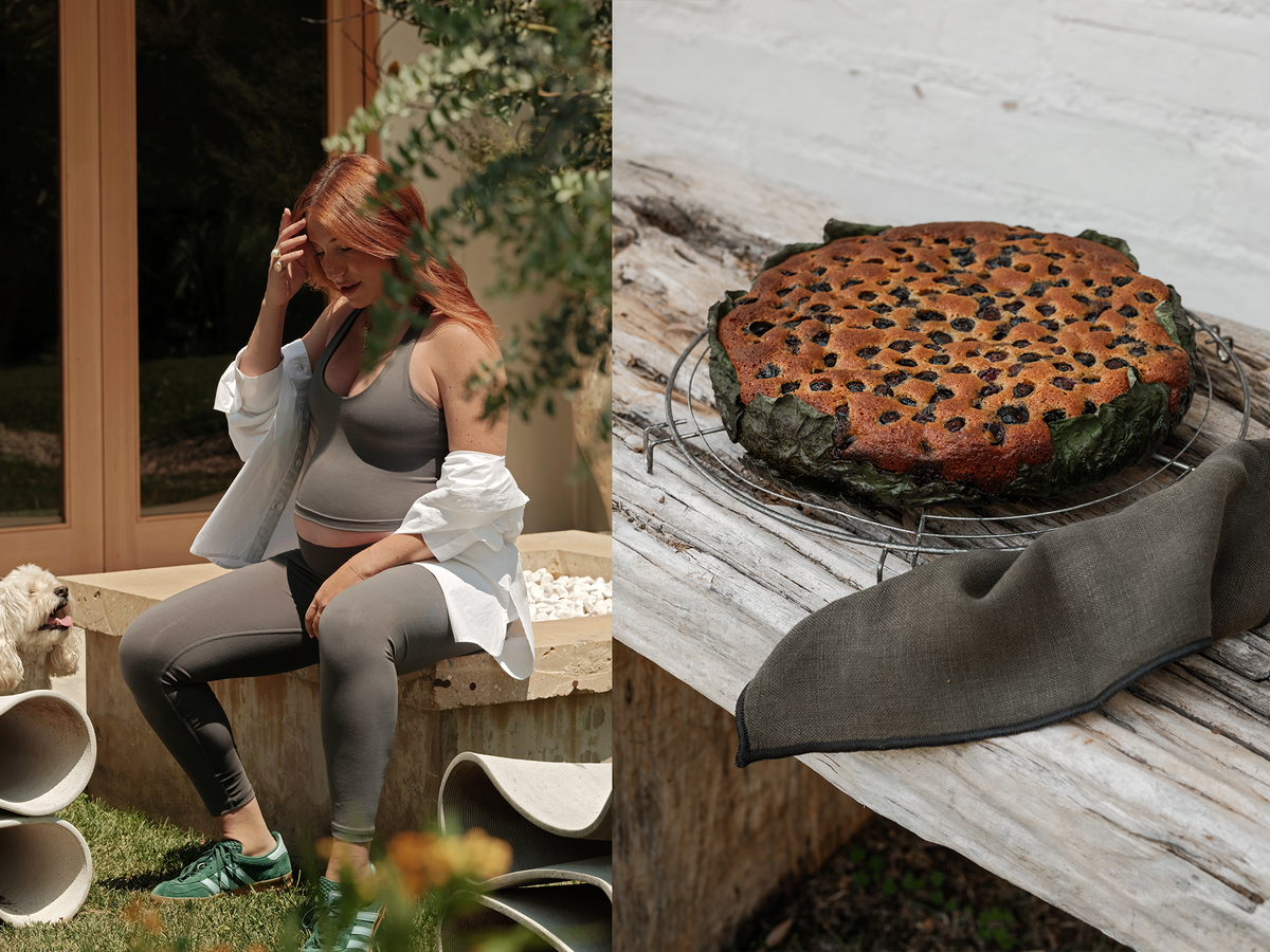Fig Leaf + Blueberry Summer Avocado Oil Cake Recipe With Camilla Marcus of west~bourne