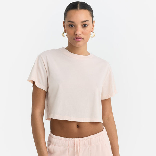 Organic Cotton Relaxed Crop Tee – MATE the Label
