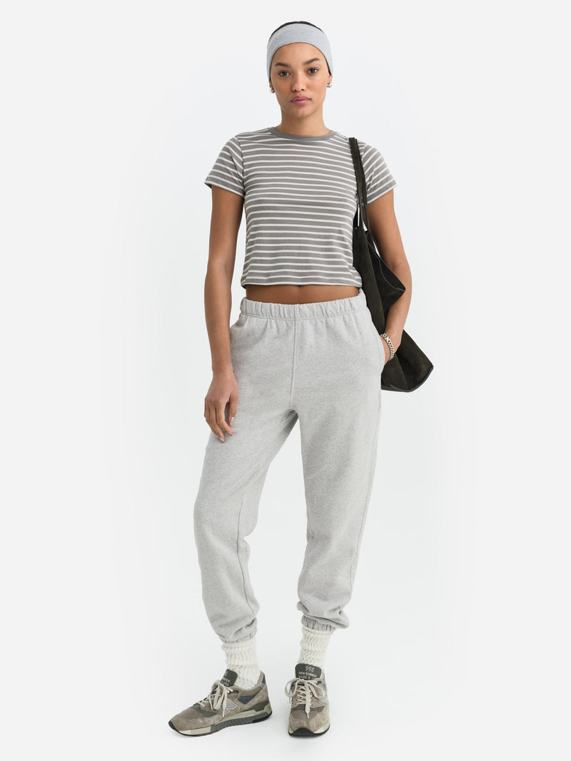 Organic Cotton Striped Muscle Tank