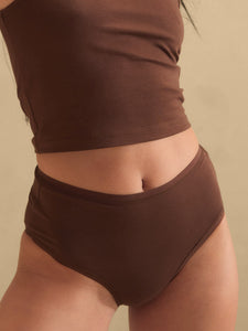 Organic Comfort High Waist Brief