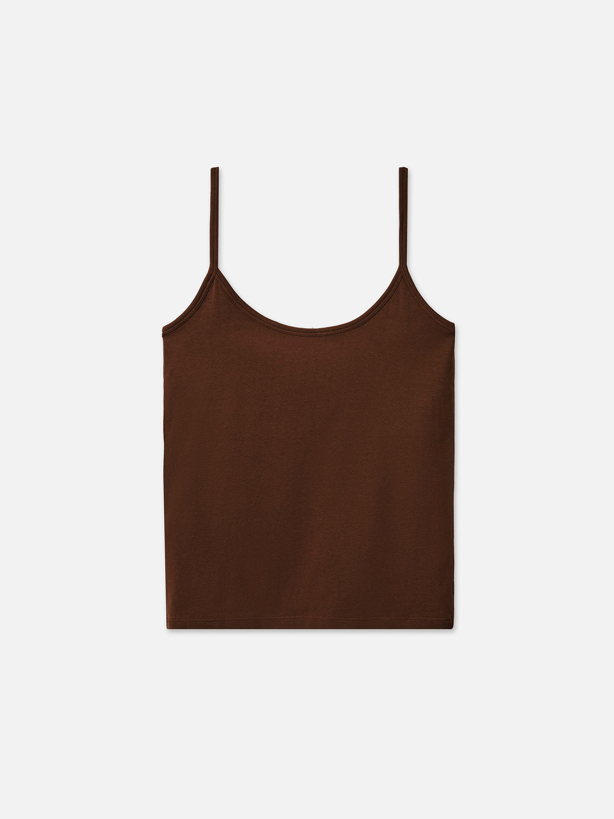 Organic Comfort Cami-Intimates-MATE the Label-ESPRESSO-XS-MATE the Label