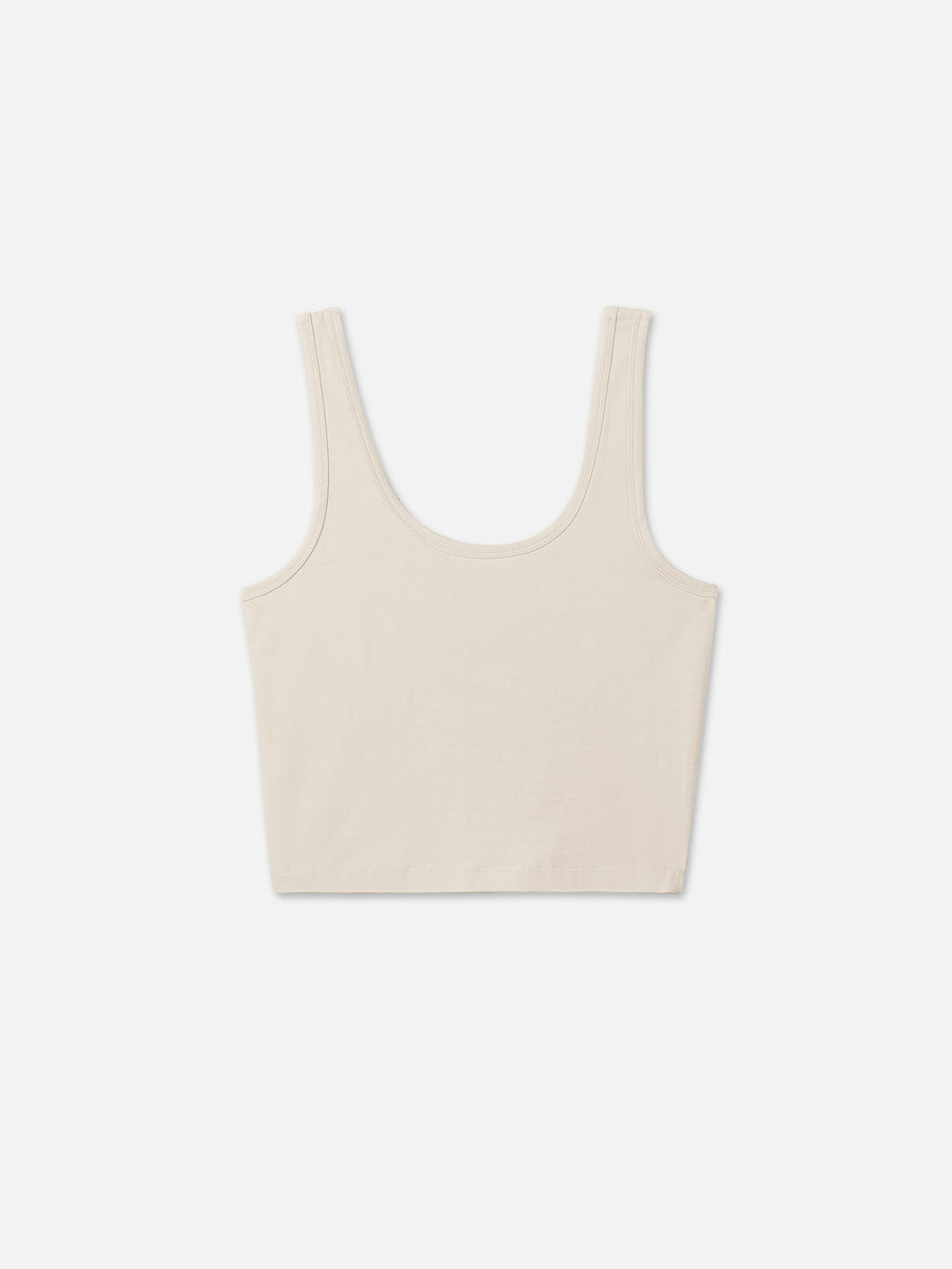 Organic Comfort Crop Tank-Intimates-MATE the Label-BONE-XS-MATE the Label