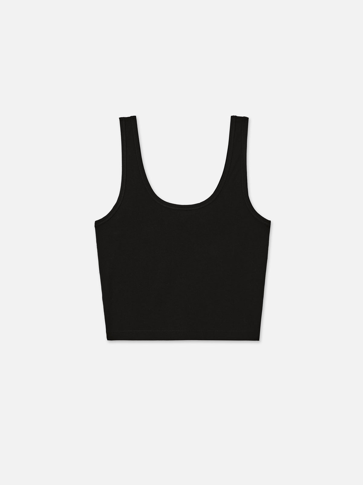 Organic Comfort Crop Tank-Intimates-MATE the Label-JET BLACK-XS-MATE the Label