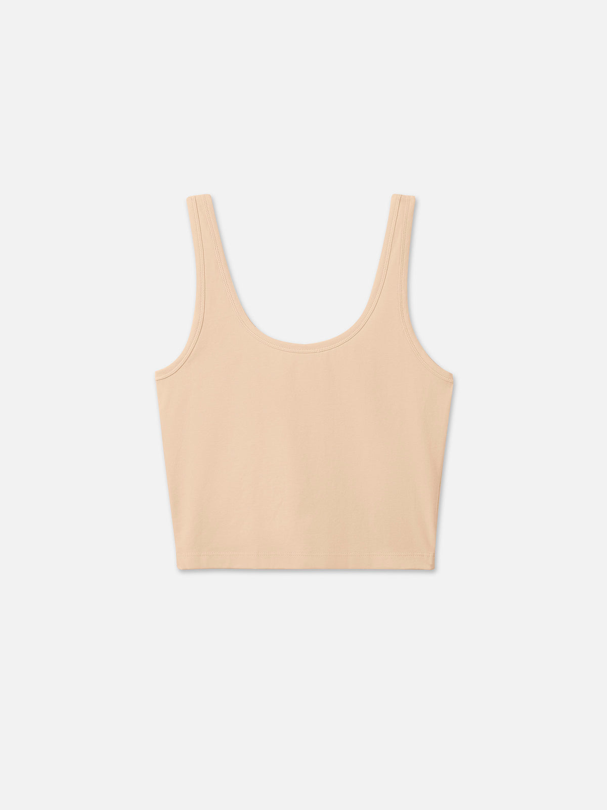 Organic Comfort Crop Tank-Intimates-MATE the Label-SAND-XS-MATE the Label