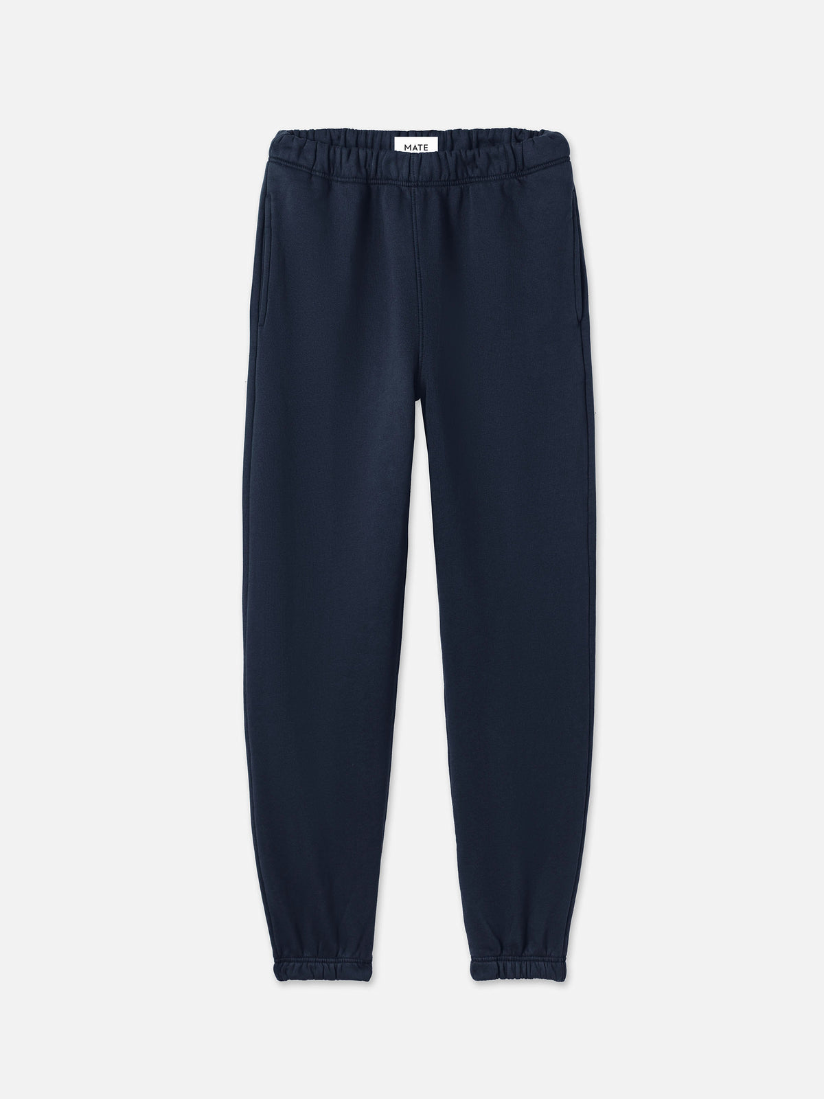 Organic Fleece Relaxed Pocket Sweatpant-Sweatpants-MATE the Label-MIDNIGHT-XS-MATE the Label