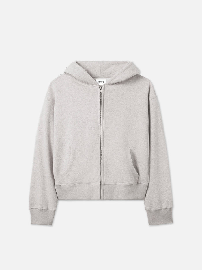 Organic Fleece Zip Hoodie