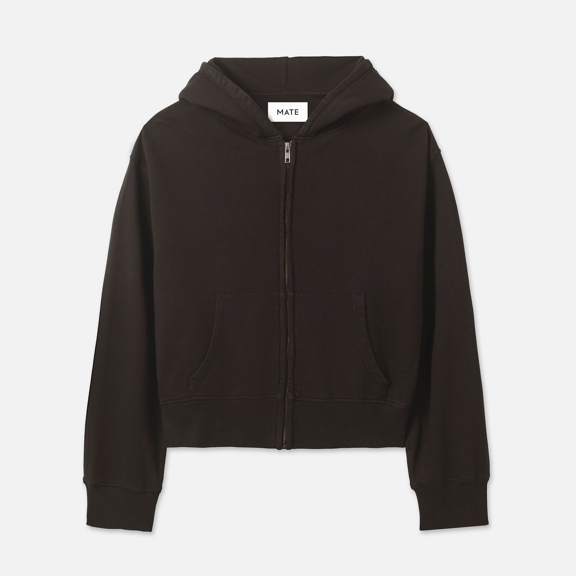 美品 MHL light loopback cotton hoodie 2 Organic Fleece Zip Hoodie – MATE the Label