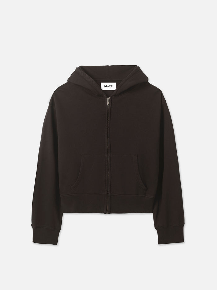 Organic Fleece Zip Hoodie