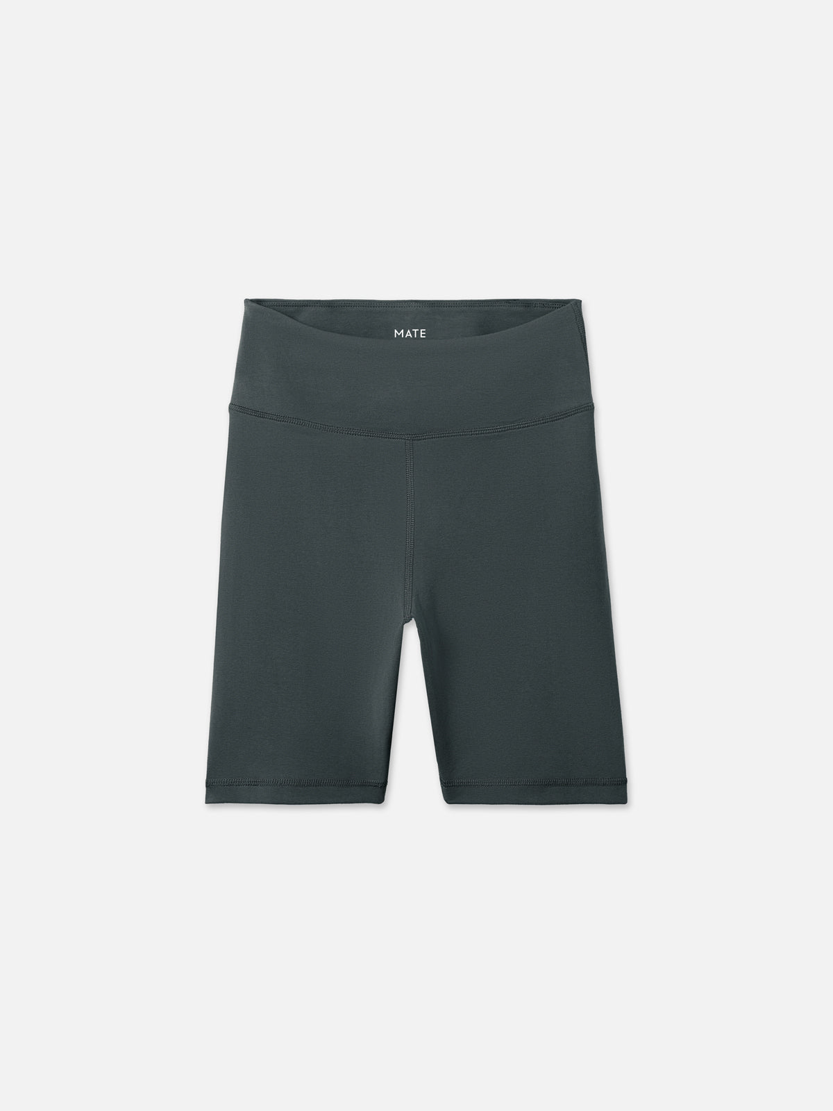 Organic stretch biker short in Forest green – MATE the Label