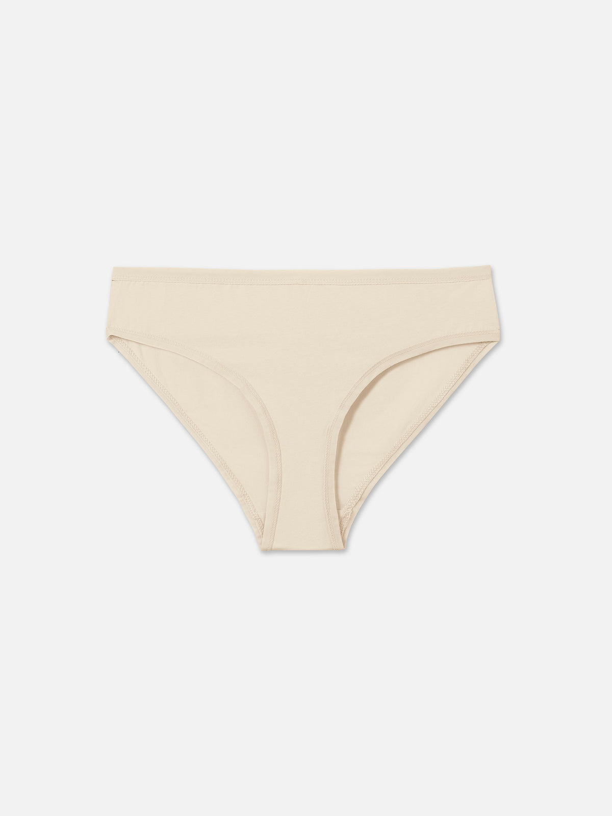 Organic Comfort Mid Rise Bikini-Intimates-MATE the Label-BONE-XS-MATE the Label