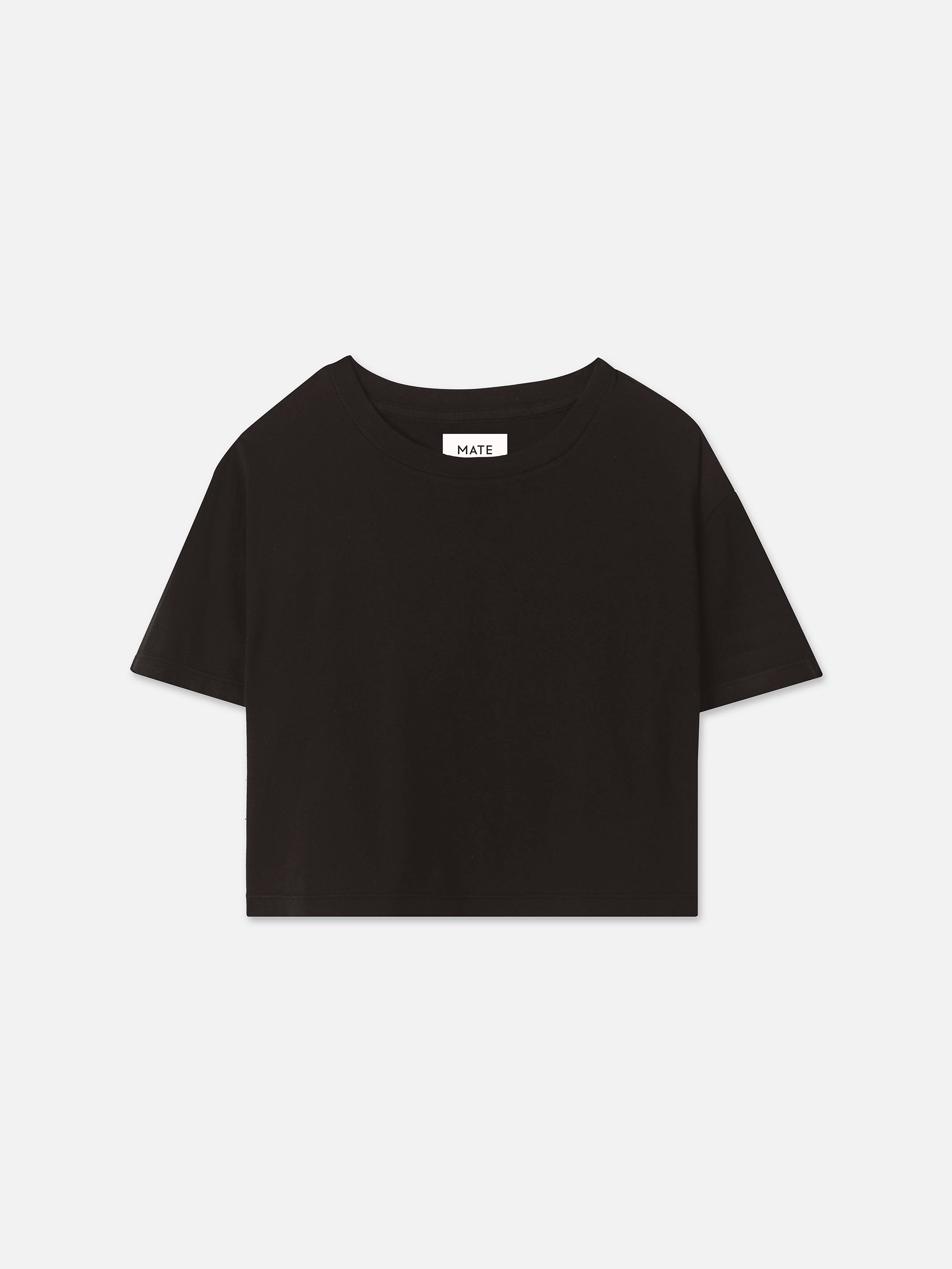 Organic Cotton Relaxed Crop Tee – MATE the Label