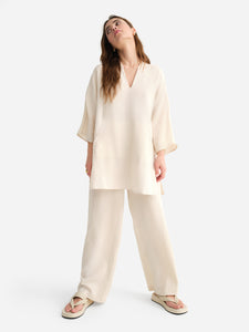 Organic Gauze Cover Up