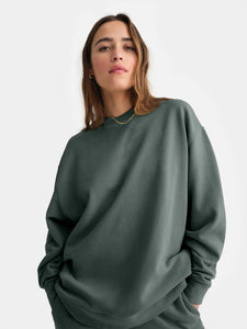 Organic Fleece Oversized Sweatshirt