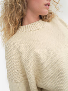 Organic Knit Crew Sweater
