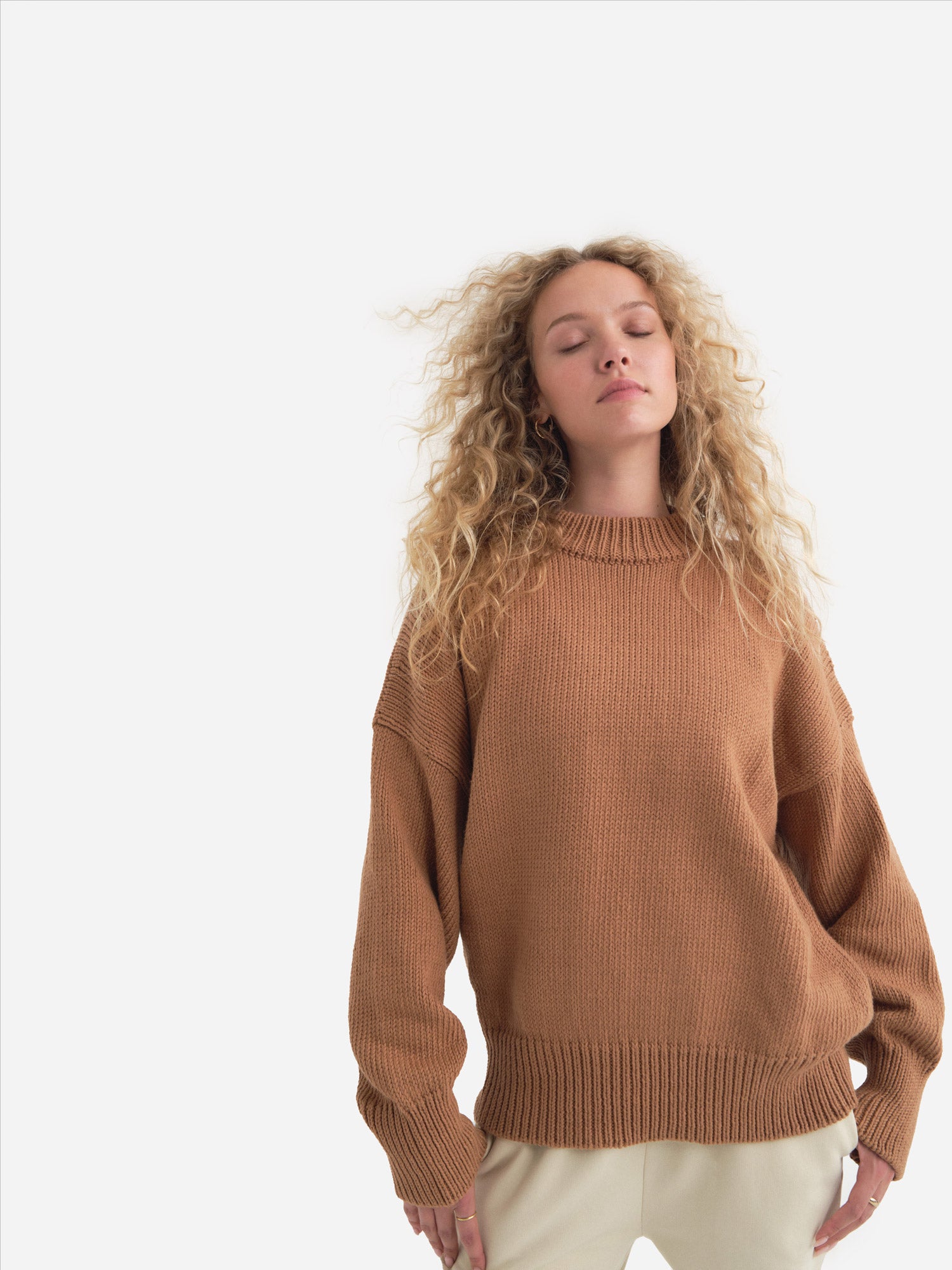 Organic Knit Crew Sweater – MATE the Label