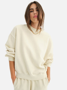 Organic Fleece Bubble Sweatshirt