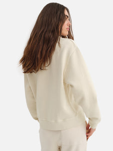 Organic Fleece Polo Sweatshirt