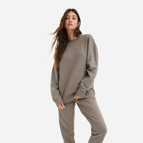 Organic Fleece Oversized Sweatshirt – MATE the Label