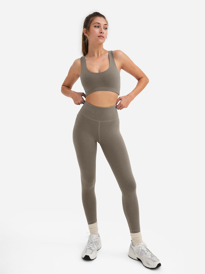 Organic Stretch Midi Legging