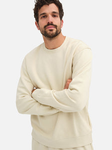 Men's Organic Fleece Crew Neck Sweatshirt