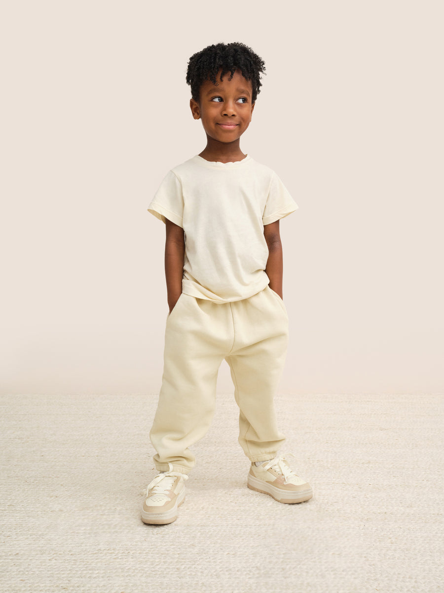 Mini Organic Cotton Classic Tee-Tees-MATE the Label-BONE-0/6m-MATE the Label