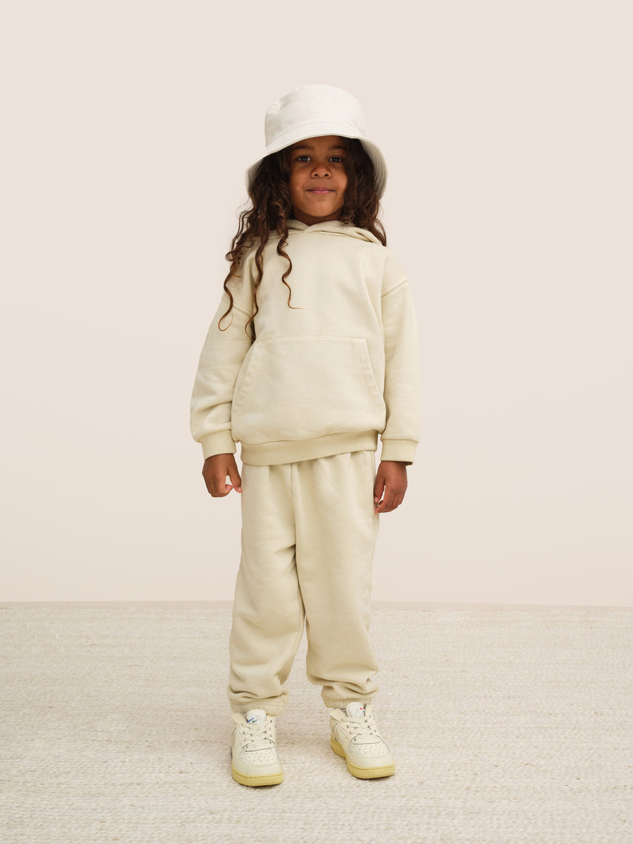 Mini Organic Fleece Sweatpant-Sweatpants-MATE the Label-BONE-0/6m-MATE the Label
