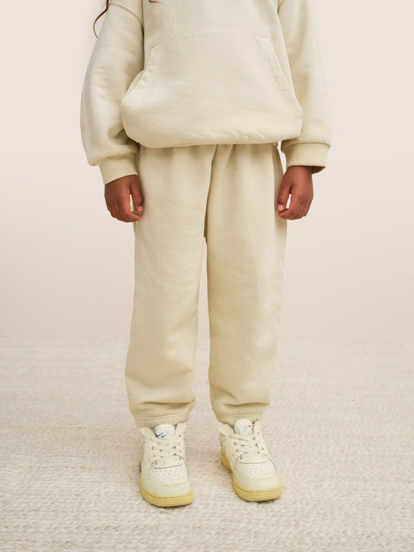 Mini Organic Fleece Sweatpant-Sweatpants-MATE the Label-BONE-0/6m-MATE the Label