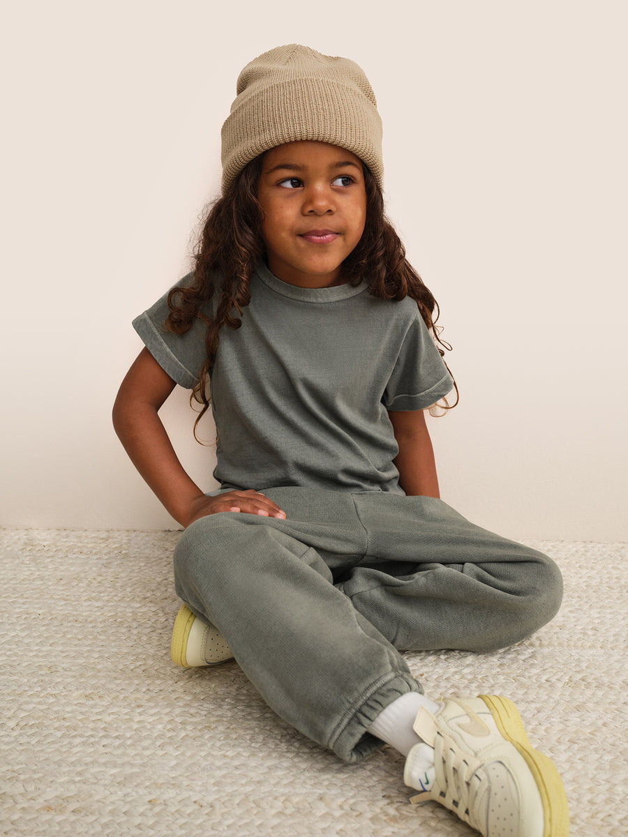 Mini Organic Cotton Classic Tee-Tees-MATE the Label-FOREST-0/6m-MATE the Label