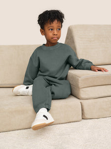 Mini Organic Fleece Crew Neck Sweatshirt