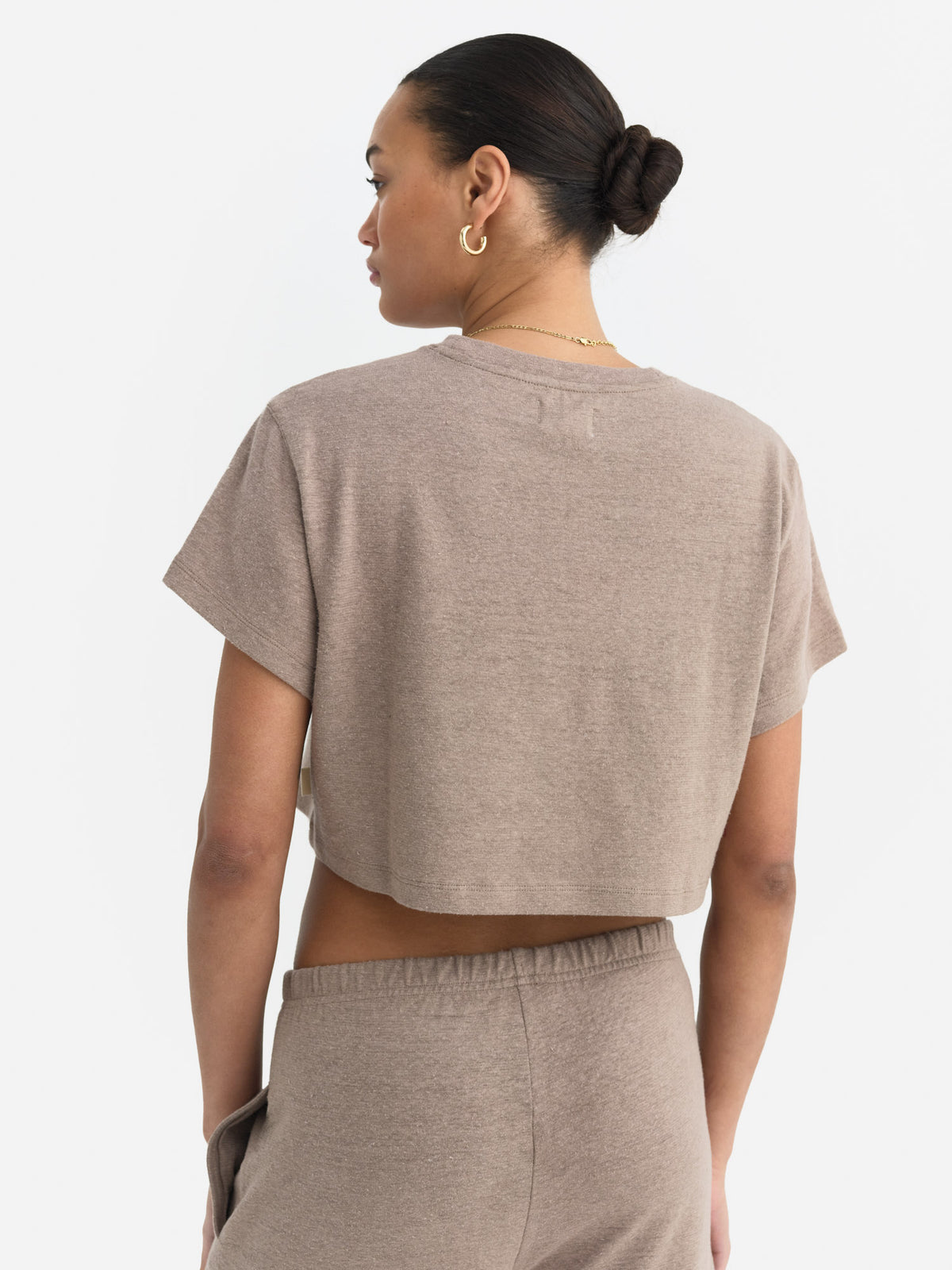 Regenerative Hemp Relaxed Crop Tee-Tees-MATE the Label-MINERAL-XS-MATE the Label
