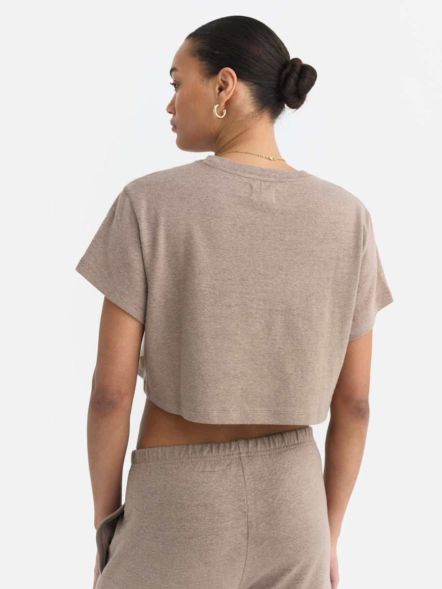 Regenerative Hemp Relaxed Crop Tee-Tees-MATE the Label-MINERAL-XS-MATE the Label