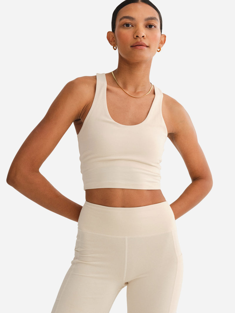 Organic Stretch Racer Tank
