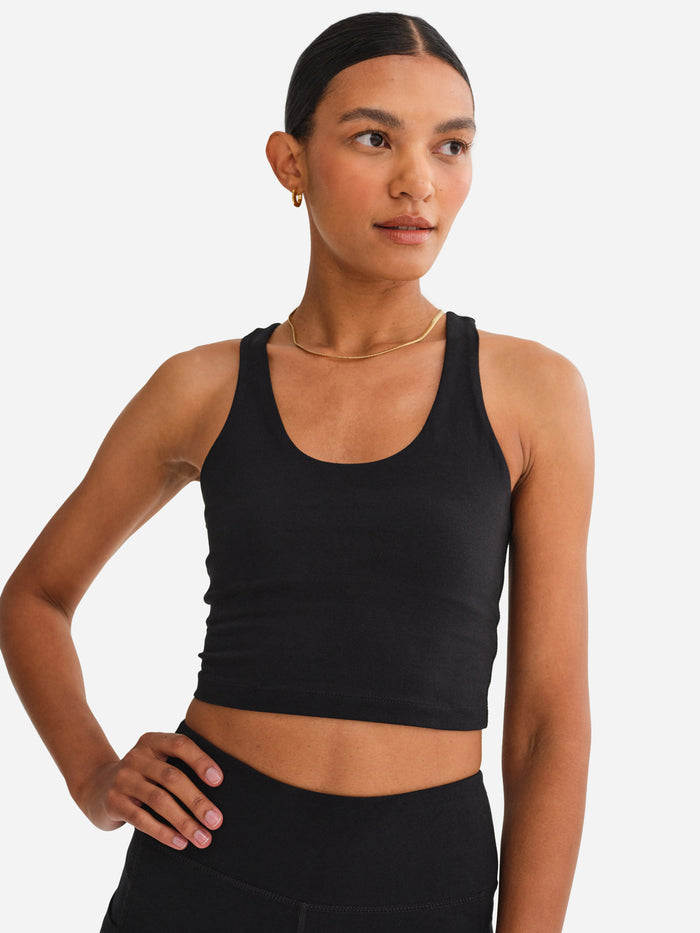 Organic Stretch Racer Tank