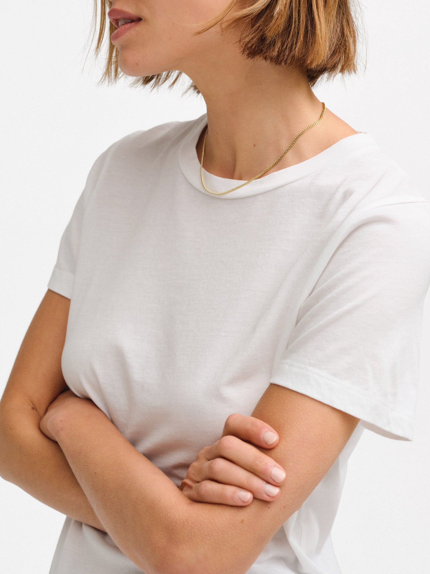 Urban Classics EMPIRE VALANCE TEE - Jurk - white/wit Urban Classics EMPIRE VALANCE TEE - Jurk - white/wit