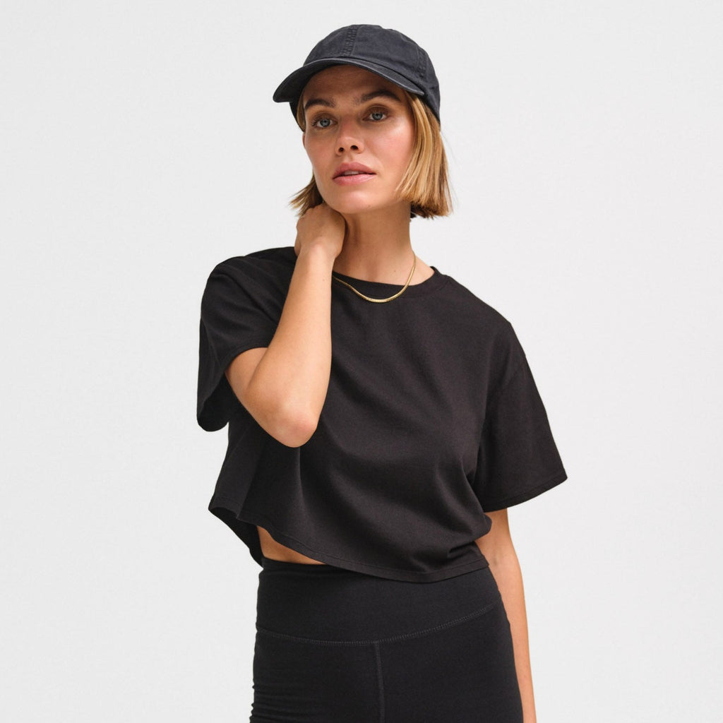 Cropped Small Level Tee Cotton