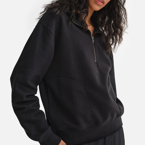 That’s life Original Fleece Half zip sweat