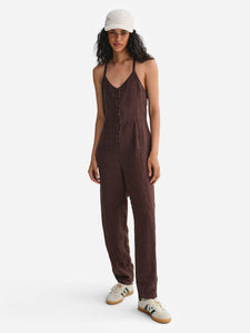 Organic Linen Tank Jumpsuit