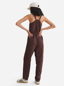 Organic Linen Tank Jumpsuit