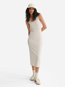 Tencel Rib Tank Maxi Dress