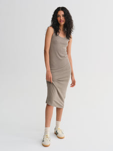 Tencel Rib Tank Maxi Dress